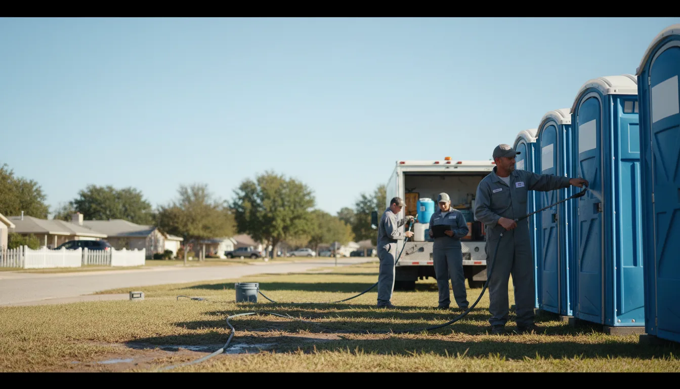 Long-Term Portable Toilet Rental in Exmore, VA near me